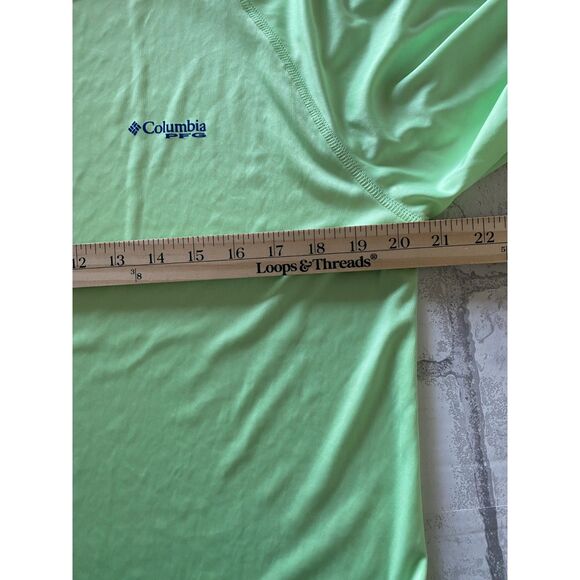 Columbia Green Mens PFG Terminal Tackle™ Long Sleeve Lightweight Top Shirt Sz S - Picture 4 of 12